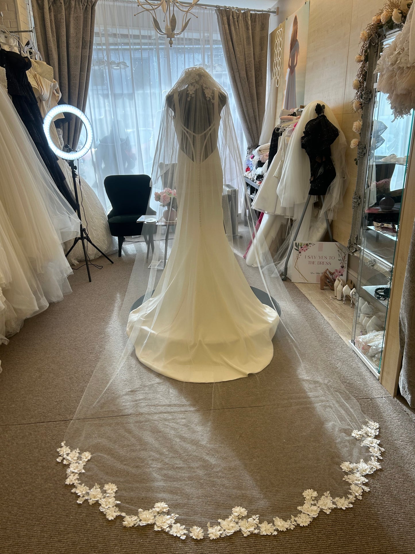 Custom made veil