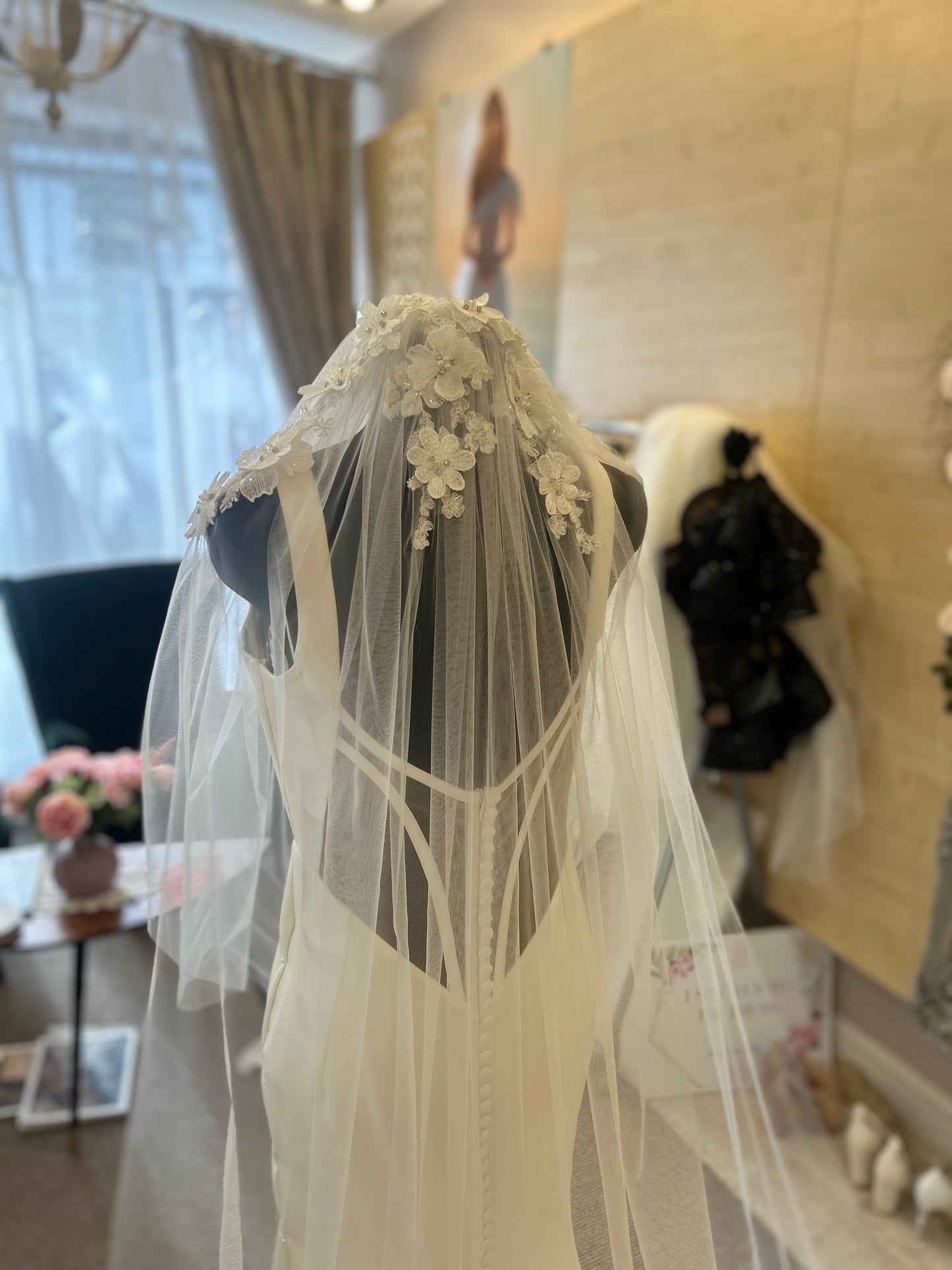 Custom made veil