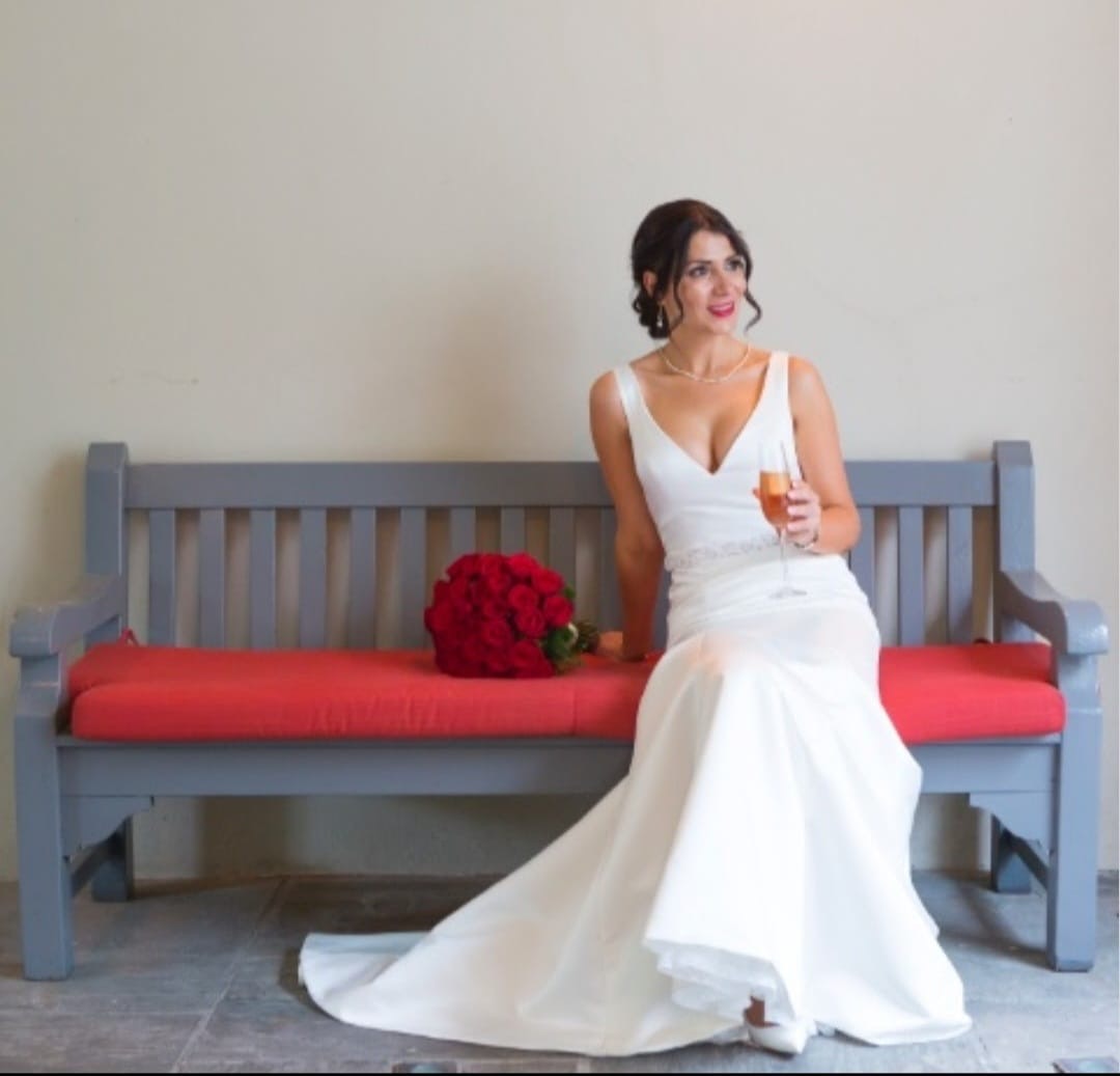 Mischka Badgley Bele wedding dress