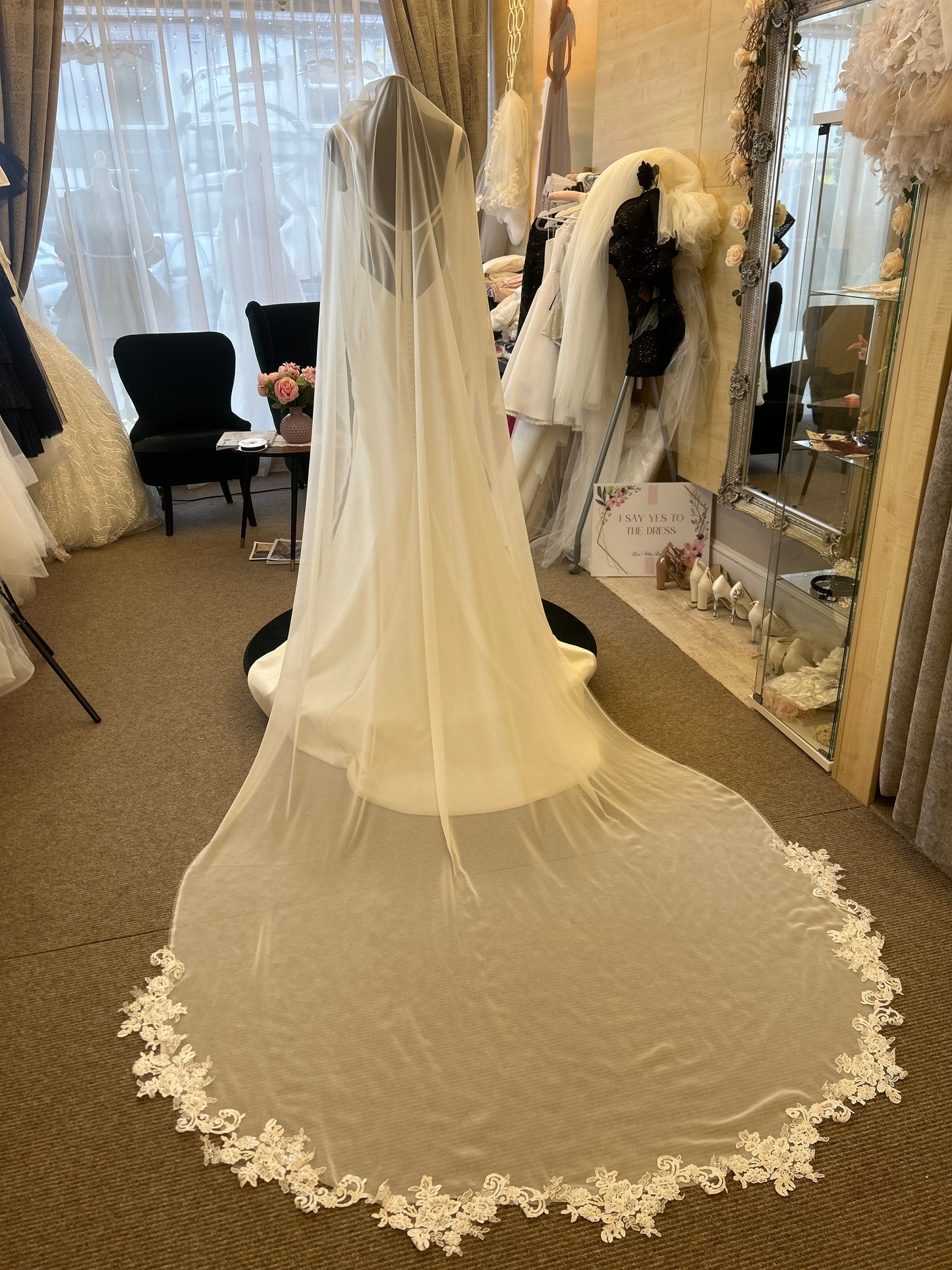 Custom made veil