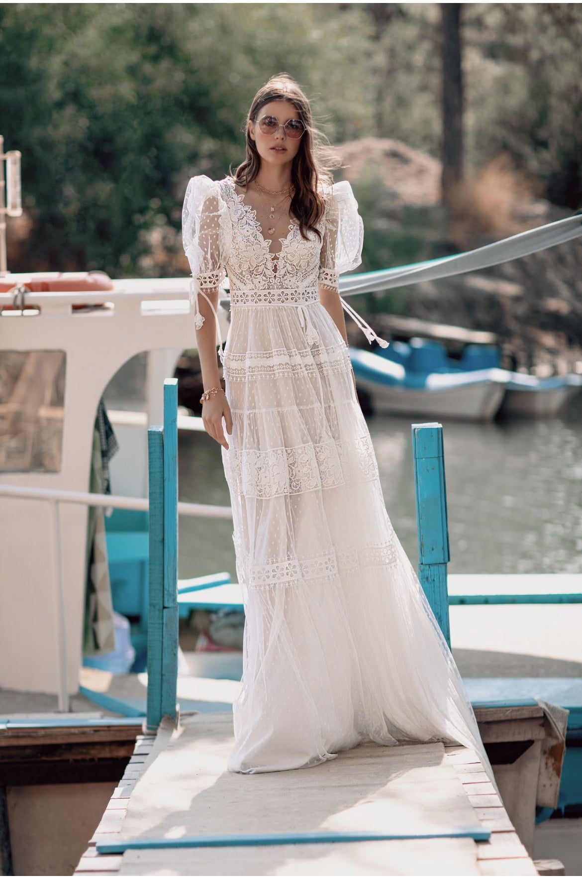 Ariamo Boho wedding dress