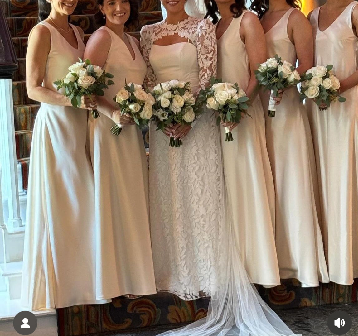 made with love bridesmaid dresses Bridesmaids to measure – White Bridal this gown has a COWBOY24 Beige Sweater Dress - Color:Marina