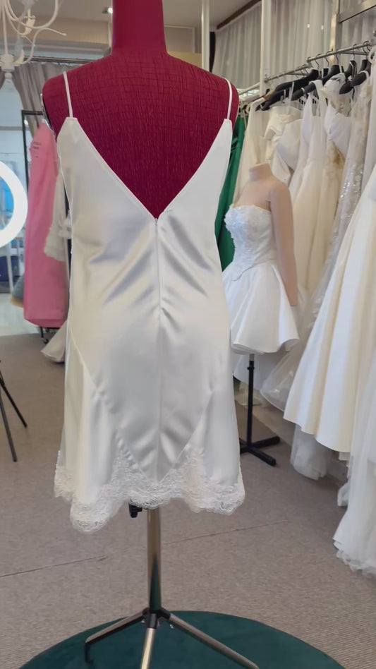 Bridal Morning Set — Slip Dress & Robe
